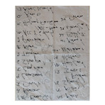 Bruce Springsteen // Handwritten And Signed Set List