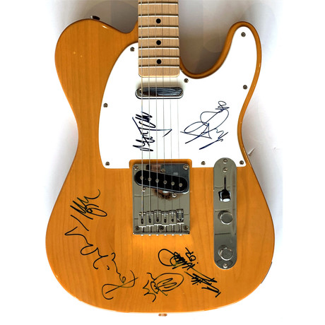 The Rolling Stones // Autographed Fender Guitar