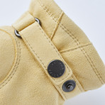 Torgil Leather Gloves // Natural Yellow (Size: 8)