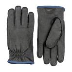 Tived Leather Work Gloves // Black (Size: 7)