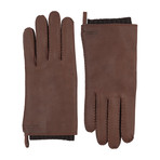 Tony Leather Gloves // Chocolate (Size: 7)