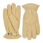 Torgil Leather Gloves // Natural Yellow (Size: 8)