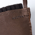 Tony Leather Gloves // Chocolate (Size: 7)
