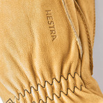 Tived Leather Work Gloves // Tan (Size: 7)