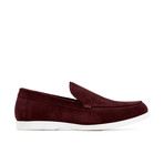 Scott Suede Loafer // Maroon (UK: 7)