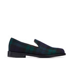 Duke Tartan Watch Loafer // Blue + Green (UK: 7)