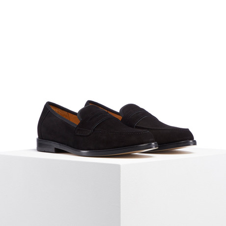 Wren Guinea Penny Loafer // Black (UK: 7)