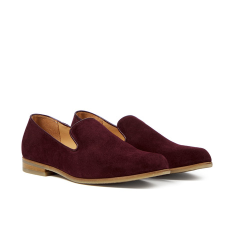 Duke Soho Loafer // Maroon (UK: 7)