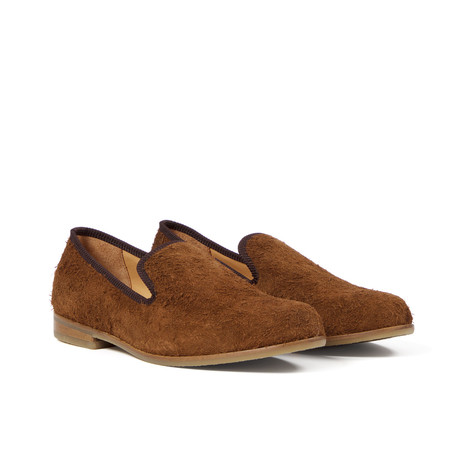 Duke Shaggy Suede Loafer // Brown (UK: 7)