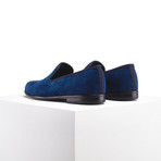 Duke Quilted Loafer // Blue (UK: 7)