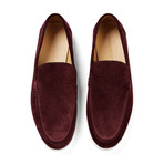 Scott Suede Loafer // Maroon (UK: 11)