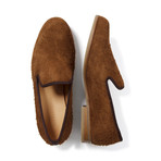 Duke Shaggy Suede Loafer // Brown (UK: 7)