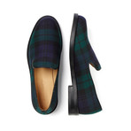 Duke Tartan Watch Loafer // Blue + Green (UK: 7)