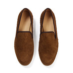 Duke Shaggy Suede Loafer // Brown (UK: 7)