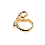 Gucci 18k Yellow Gold Horsebit Ring // Ring Size 8 // Store Display