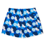 Bubblegum Grande X Olimpia Zagnoli Classic Swim Shorts // Blue (Small)