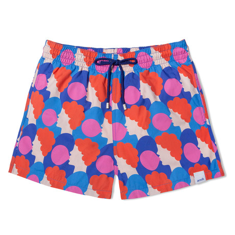 Bubblegum Grande X Olimpia Zagnoli Classic Swim Shorts // Pink (Small)
