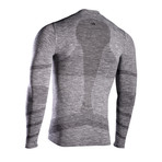 Iron-Ic // Long Sleeve T-Shirt // Gray (S/M)