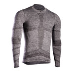 Iron-Ic // Long Sleeve T-Shirt // Gray (XXL)