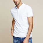 Leland Polo Shirt // White (Small)