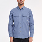 Callum Shirt // Blue (Medium)