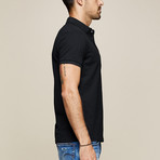 Leland Polo Shirt // Black (Small)