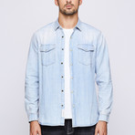 Greyson Shirt // Blue (Medium)