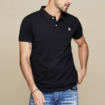Lincoln Polo Shirt // Black (Medium)