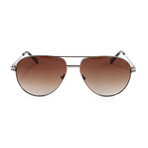 Men's BillingsgatePM Polarized Sunglasses // Gunmetal + Brown Gradient