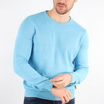 Big Sky Sweater // Light Blue (Medium)