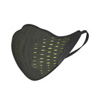 AirPOP Active Mask + 4 Filters (Black + Yellow)