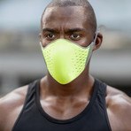 AirPOP Active Mask + 4 Filters (Black + Yellow)