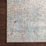 Wynter Area Rug // Red + Teal (2'3 x 3'9)