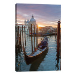 Gondola At Sunset, Venice // Matteo Colombo (18"W x 26"H x 1.5"D)