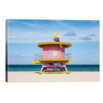 Lifeguard Cabin, South Beach, Miami II // Matteo Colombo (26"W x 18"H x 1.5"D)