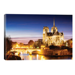 Notre-Dame de Paris (Notre-Dame Cathedral), Paris, Ile-de-France, France // Matteo Colombo (26"W x 18"H x 1.5"D)