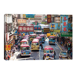 Street Scene In Hong Kong // Matteo Colombo (26"W x 18"H x 1.5"D)