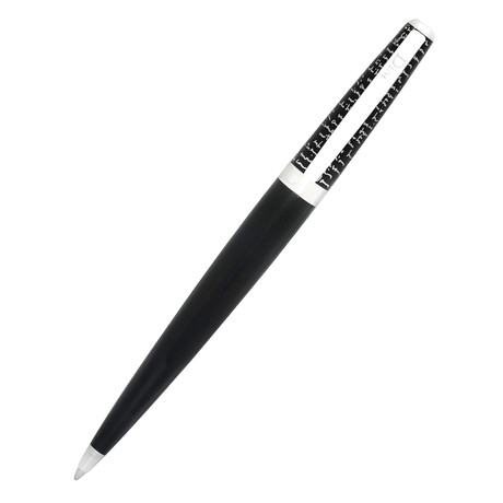 Dior Fahrenheit Nickel Palladium + Lacquer Ballpoint Pen // S604-305SIGN // Store Display