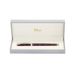 Dior Fahrenheit Nickel Palladium + Lacquer Ballpoint Pen // S604-305SILR // Store Display