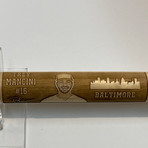 Laser Engraved Wood Mini Bat // MLB Player // Baltimore Orioles – Trey Mancini