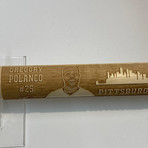 Laser Engraved Wood Mini Bat // MLB Player // Minnesota Twins (Josh Donaldson)