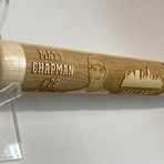 Laser Engraved Wood Mini Bat // MLB Player // Oakland Athletics (Matt Chapman)