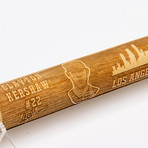 Laser Engraved Wood Mini Bat // MLB Player // Los Angeles Dodgers (Mookie Betts)