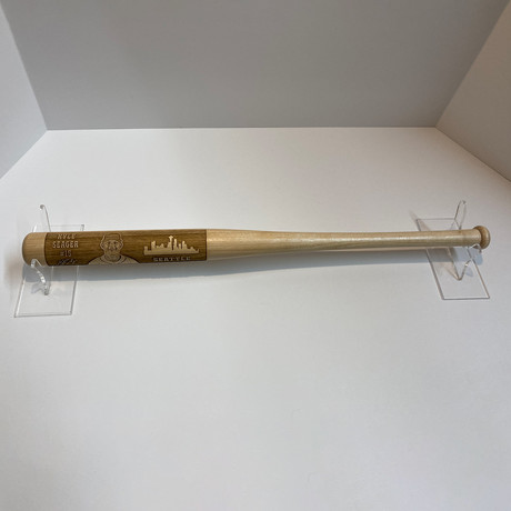 Laser Engraved Wood Mini Bat // MLB Player // Seattle Mariners – Kyle Seager