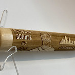 Laser Engraved Wood Mini Bat // MLB Player // Cincinnati Reds - Eugenio Suarez
