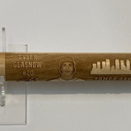 Laser Engraved Wood Mini Bat // MLB Player // Tampa Bay Rays (Austin Meadows)