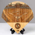 Laser Engraved Wood Plate // MLB Stadium // Chicago White Sox