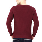Axel Pullover // Wine Red (L)