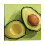 Just An Avocado // Teddi Parker (18"W x 18"H x 1.5"D)