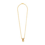 Assael 18k Yellow Gold Diamond + South Sea Pearl Necklace II // Store Display